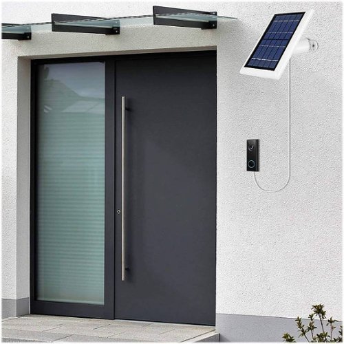 Wasserstein Mountable Solar Panel for eufy Video Doorbell 2K - White BUY ONLINE