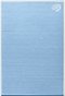 Seagate - One Touch 2TB External USB 3.0 Portable Hard Drive with Rescue Data Recovery Services - Light Blue-Front_Standard