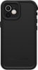 LifeProof - FRĒ Series Carrying Case for Apple® iPhone® 12 mini - Black-Front_Standard