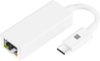 Platinum™ - USB-C to Ethernet Adapter - White-Front_Standard
