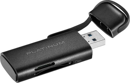 Platinum™ UHS-I USB 3.2 Gen 1 Memory Card Reader - Black WHERE TO BUY