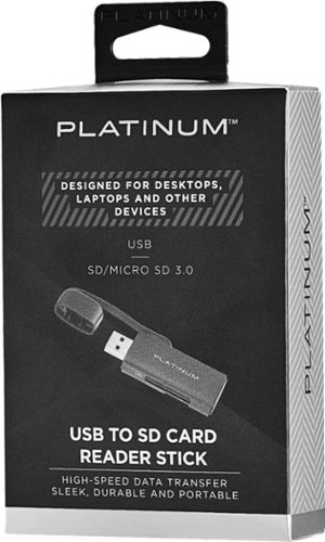Platinum™ UHS-I USB 3.2 Gen 1 Memory Card Reader - Black SHOP ONLINE