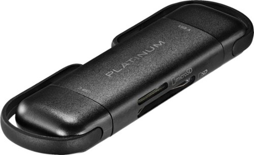 Platinum™ UHS-I USB-C/USB 3.2 Gen 1 Memory Card Reader - Black WORLDWIDE DELIVERY