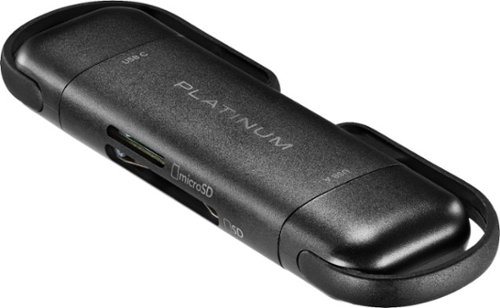 Platinum™ UHS-I USB-C/USB 3.2 Gen 1 Memory Card Reader - Black HOW TO BUY