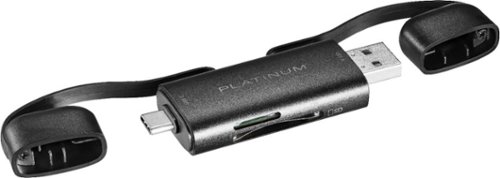 Platinum™ UHS-I USB-C/USB 3.2 Gen 1 Memory Card Reader - Black WHERE TO BUY