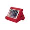 Happy Products - Flippy Cubby - Multi-Angle Soft Stand for Tablets, E-Readers, and Books - Red-Front_Standard