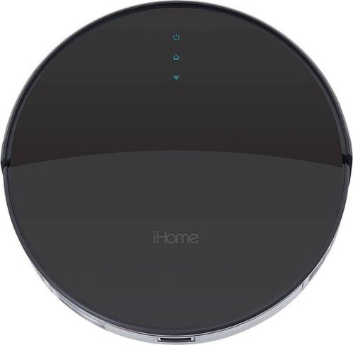 iHome - AutoVac Eclipse Wi-Fi Connected Robot Vacuum & Mop with Mapping HomeMap Navigation and HyperDrive Technology - Black