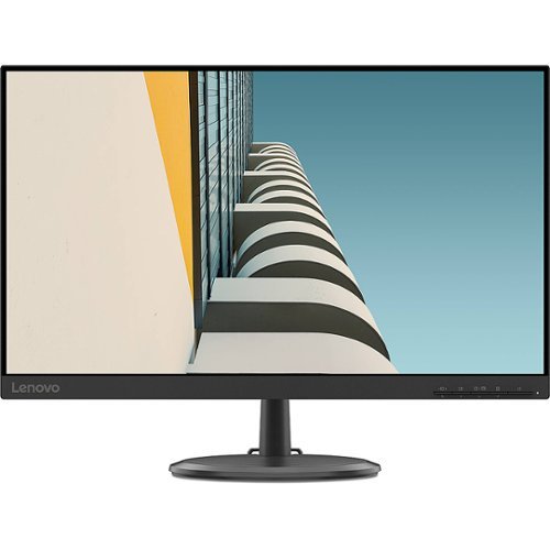 Lenovo - D24-20 23.8" Full HD Widescreen FreeSync and G-SYNC Compatible LCD Gaming Monitor (VGA, HDMI) - Black