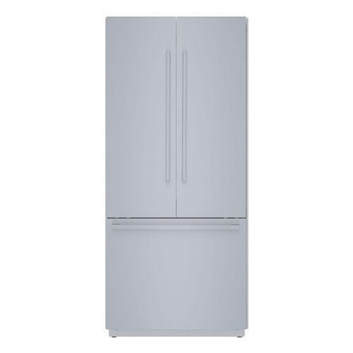 Bosch - Benchmark 19.4 cu. ft. French Door Built-In Smart Refrigerator - Stainless steel