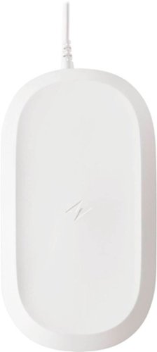  SanDisk - Ixpand 10W Qi Certified Wireless Charging Pad and Photo Back up for iPhone/Android - White