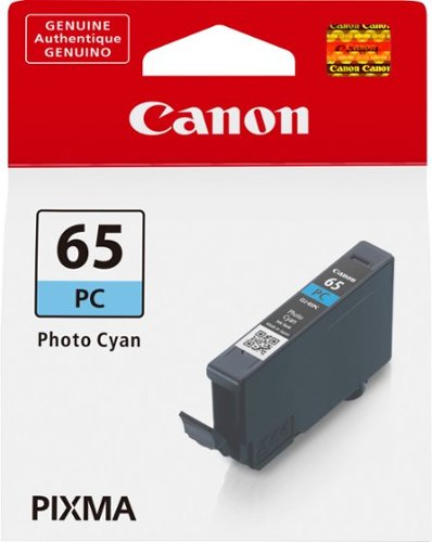 Canon - CLI - 65 Photo Cyan Ink Cartridge - Photo Cyan