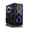 CLX - SET Gaming Desktop - Intel Core i9 9900KF - 16GB Memory - NVIDIA GeForce RTX 3080 - 480GB SSD + 2TB HDD - Black-Front_Standard