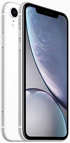 Apple iPhone XR 128GB Fully Unlocked (Verizon + Sprint + GSM Unlocked) - White (Certified Refurbished) - White