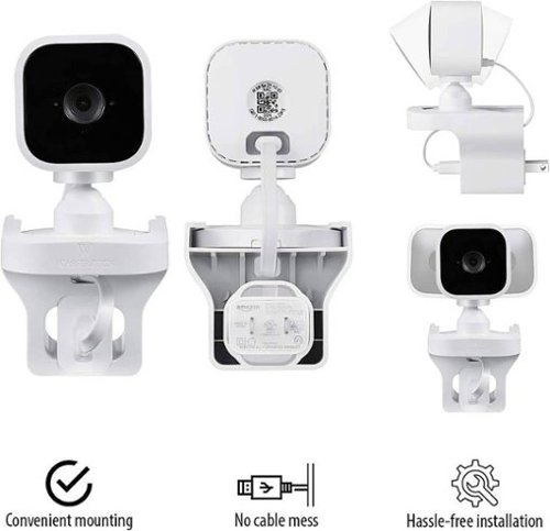 Wasserstein AC Outlet Mount for Blink Mini Security Cameras - White SHOP ONLINE