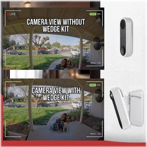 Wasserstein Vertical Wedge Wall Mount for Arlo Video Doorbell WHERE TO BUY