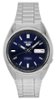 Seiko - 5 Automatic SNXS79J1 Mens Watch 21 Jewels Japan Made Stainless Steel Blue Dial Date/Day Display 30M - Silver/Blue-Front_Standard