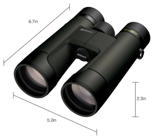 Nikon PROSTAFF P7 12x50 Binocular - Black WORLDWIDE DELIVERY
