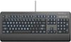 AZIO - KB530 Full-size Wired Antimicrobial Membrane Keyboard for PC - Black-Front_Standard