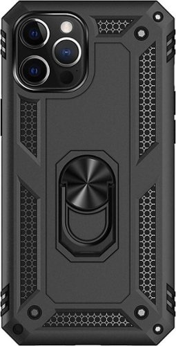 SaharaCase Military Kickstand Series Carrying Case for Apple iPhone 12 and 12 Pro - Black WORLDWIDE DELIVERY