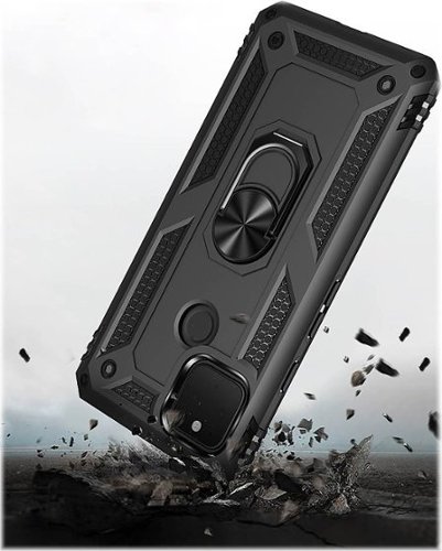 SaharaCase Military Kickstand Series Carrying Case for Google Pixel 5 - Black WORLDWIDE DELIVERY