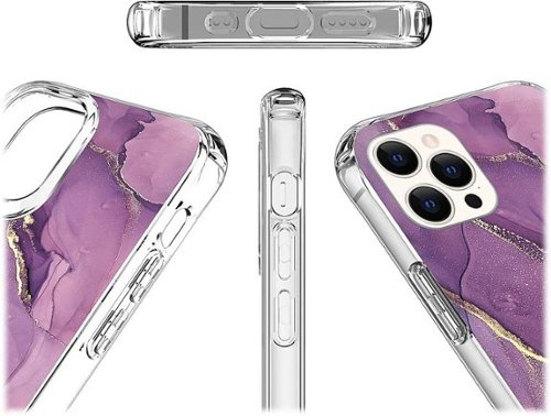 SaharaCase Marble Carrying Case for Apple iPhone 12 Pro Max - Purple Marble SHOP ONLINE
