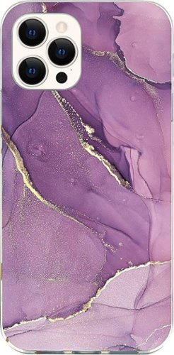 SaharaCase Marble Carrying Case for Apple iPhone 12 Pro Max - Purple Marble WORLDWIDE DELIVERY