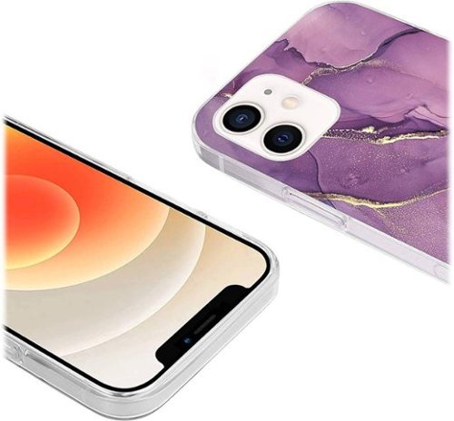 SaharaCase Marble Carrying Case for Apple iPhone 12 and 12 Pro - Purple Marble WHERE TO BUY