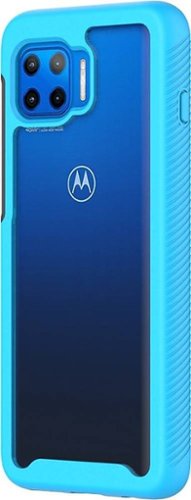 SaharaCase - GRIP Series Carrying Case for Motorola One 5G - Aqua