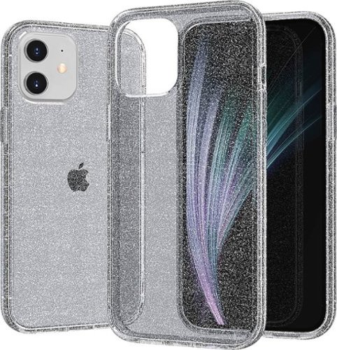 SaharaCase Sparkle Series Hard Shell Case for Apple iPhone 12 and 12 Pro - Black WHERE TO BUY