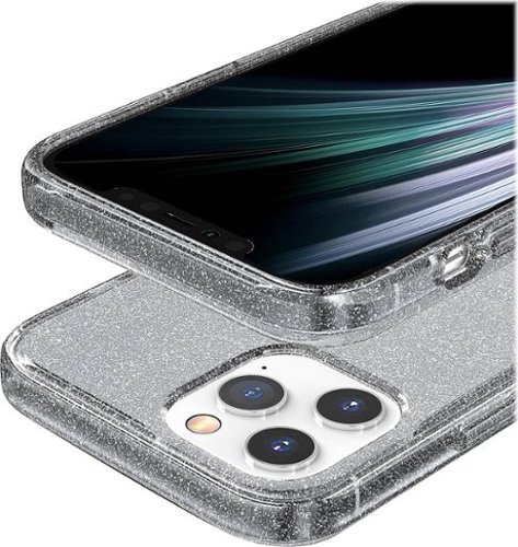 SaharaCase Sparkle Series Hard Shell Case for Apple iPhone 12 and 12 Pro - Black SHOP ONLINE