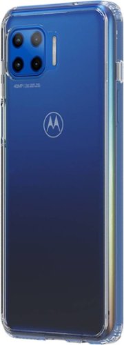 SaharaCase - Hard Shell Series Case for Motorola One 5G - Clear