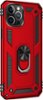 SaharaCase - Military Kickstand Series Carrying Case for Apple iPhone 12 Pro Max - Red-Angle_Standard