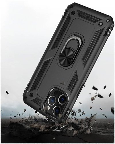 SaharaCase Military Kickstand Series Carrying Case for Apple iPhone 12 Pro Max - Black BUY IN EUROPE