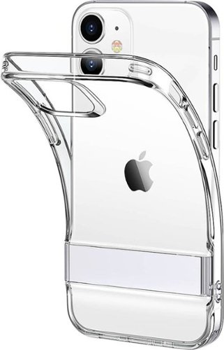 SaharaCase - AirBoost Shield Carrying Case for Apple iPhone 12 mini - Clear-Left_Standard 