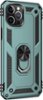 SaharaCase - Military Kickstand Series Carrying Case for Apple iPhone 12 and 12 Pro - Green-Angle_Standard