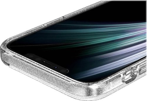 SaharaCase Sparkle Series Hard Shell Case for Apple iPhone 12 Pro Max - Clear GLOBAL SHIPPING