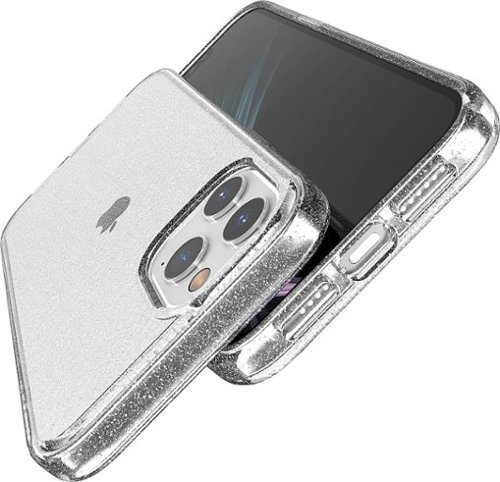 SaharaCase Sparkle Series Hard Shell Case for Apple iPhone 12 Pro Max - Clear WHERE TO BUY