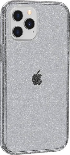SaharaCase - Sparkle Series Hard Shell Case for Apple iPhone 12 Pro Max - Black