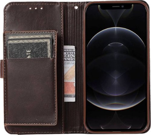 SaharaCase Folio Wallet Case for Apple iPhone 12 and 12 Pro - Brown HOW TO BUY