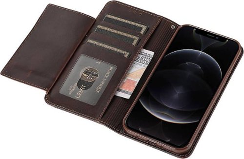 SaharaCase Folio Wallet Case for Apple iPhone 12 and 12 Pro - Brown WHERE TO BUY