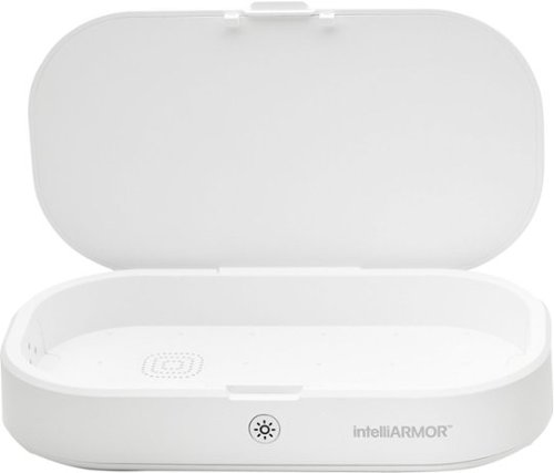 intelliARMOR UV Shield+ - Portable Smart Phone LED Sanitizer - White GLOBAL SHIPPING