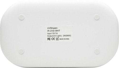 intelliARMOR UV Shield+ - Portable Smart Phone LED Sanitizer - White WHERE TO BUY
