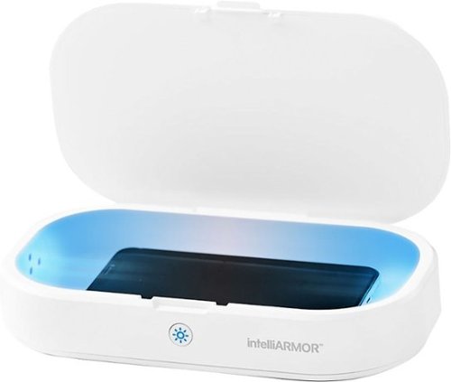 intelliARMOR UV Shield+ - Portable Smart Phone LED Sanitizer - White SHOP ONLINE