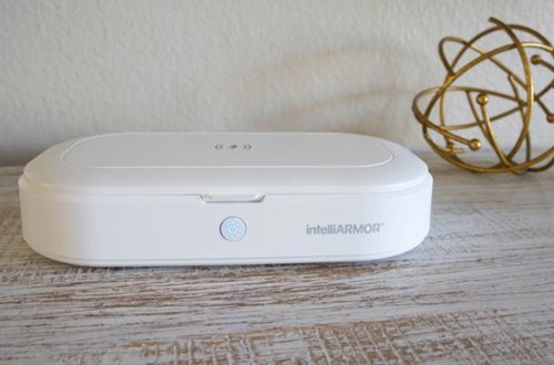 intelliARMOR UV Shield+ - Portable Smart Phone LED Sanitizer - White BUY IN MIDDLE EAST