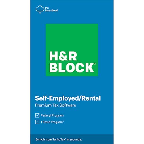  H&amp;R Block Tax Software Premium 2020 - Windows [Digital]