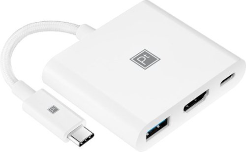 Platinum™ USB-C Digital AV Multiport Adapter - White GLOBAL SHIPPING