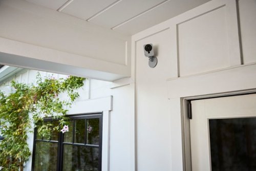 ADT  Outdoor Security Camera for Wireless Home Surveillance - Pearl Gray WORLDWIDE DELIVERY