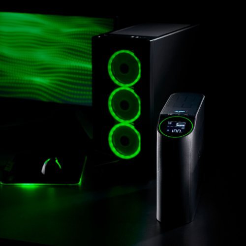 APC - Back-UPS Gaming 1500VA - 10 Outlet/3-USB Battery Back-up and Surge Protector - Arctic White-Alt_View_Standard_17 