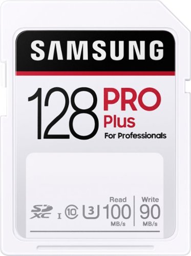 Samsung - PRO Plus SDXC Full size SD Card 128GB