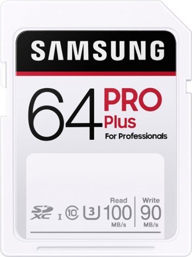 Samsung - PRO Plus SDXC Full size SD Card 64GB